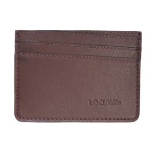 Signal Jammers/RFID Protection Devices Leather card holder with RFID protection for 7 compartments LOCKER's LH2-Bordo