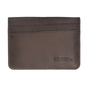 Signal Jammers/RFID Protection Devices Leather card holder with RFID protection for 7 compartments LOCKER's LH2-Brown