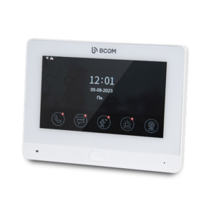Домофони/Відеодомофони Wi-Fi відеодомофон BCOM BD-760FHD/T White з підтримкою Tuya Smart