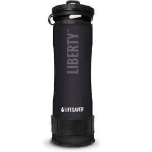 Tactical equipment/Medical equipment Portable Water Purification Bottle LifeSaver Liberty Black
