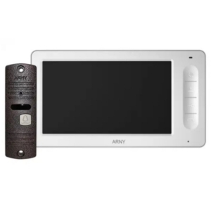 Video intercom kit Arny AVD-7006 white + copper