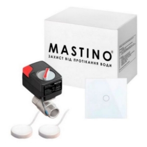 Охранные сигнализации/Антипотоп Система защиты от протечки воды Mastino TS1 ½ Light white