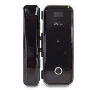 Smart замок ZKTeco GL300W right Wi-Fi для стеклянных дверей со сканером отпечатка пальца и считывателем Mifare