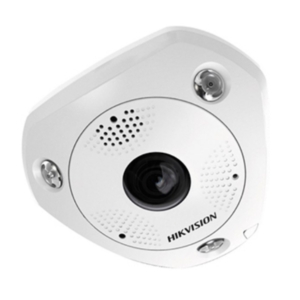 Системи відеоспостереження/Камери стеження 6Мп Fisheye IP камера Hikvision DeepinView DS-2CD6365G0-IVS (1.27мм)