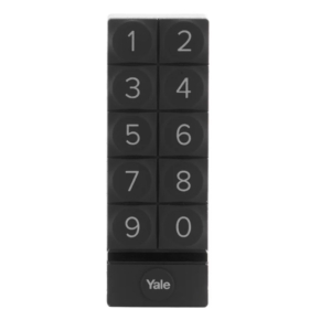 Code panel YALE LINUS Keypad black access to the code