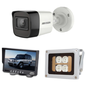 Системи відеоспостереження/Комплект відеонагляду Комплект нічного бачення NightVision KIT+IR для автомобіля
