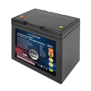 Источник питания/Аккумуляторы для сигнализаций Аккумулятор LogicPower LP LiFePO4 24V 52Ah (1331Wh) (BMS 60A/30A)
