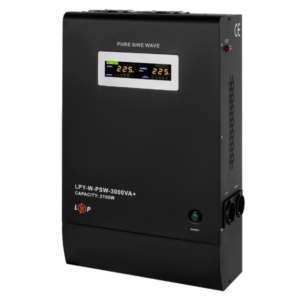 Источник бесперебойного питания LogicPower LPY-W-PSW-3000VA+ 48V с подключением внешнего аккумулятора