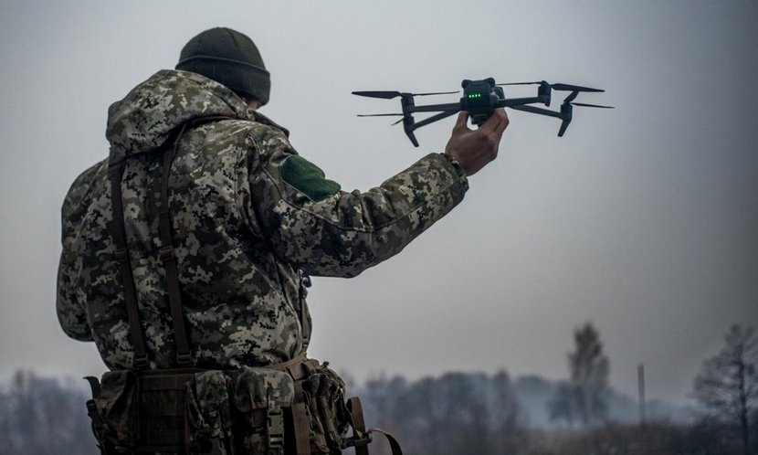 Drones FPV drone. The use of quadcopters in war