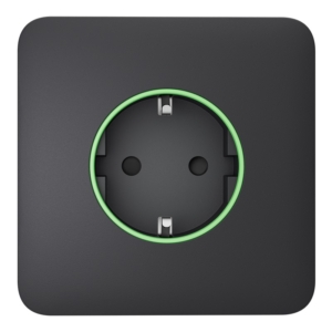 Ajax Outlet (type F) Jeweler graphite smart built-in socket with power consumption monitoring function