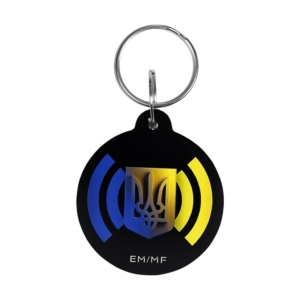 Access control/Cards, Keys, Keyfobs Key fob EM-Marine Trinix Proximity-key EM epoxy round d=35 mm coat of arms