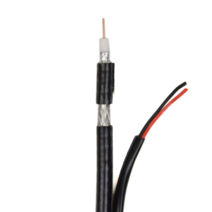 Cable, Tool/Coaxial cable Coaxial cable GoldMine RG690-Cu+2*0.5 PE, external combined, coil 100 m