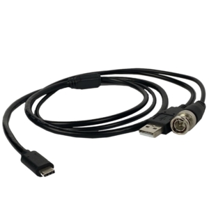 Thermal imaging equipment/Accessories for thermal imagers Cable for outputting analog images from monoculars AGM BNC + USB - Type C 1m