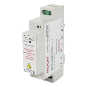 Power supply Faraday Electronics 12W/12-36V/DIN