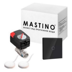 Система захисту від протікання води Mastino TS2 ½ Light black