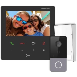 Комплект видеодомофона Hikvision DS-KH6110-WE1+DS-KV6113-WPE1(C)+DS-KABV6113-RS