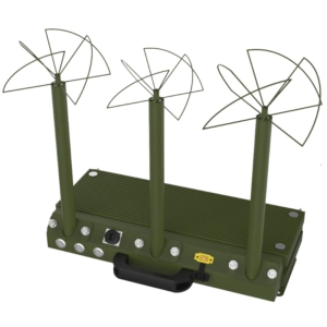Глушилки сигнала/Глушилки дронов Комплект РЭБ на авто Синица 3 (3 диапазона 800 MHz, 900 MHz, 1000 MHz) с инвертором 24В (15-20А), кнопкой и кабелем 5 м