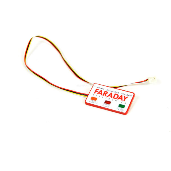 Power sources/Accessories for power sources External indication Faraday Electronics 3 LED UPS indicator
