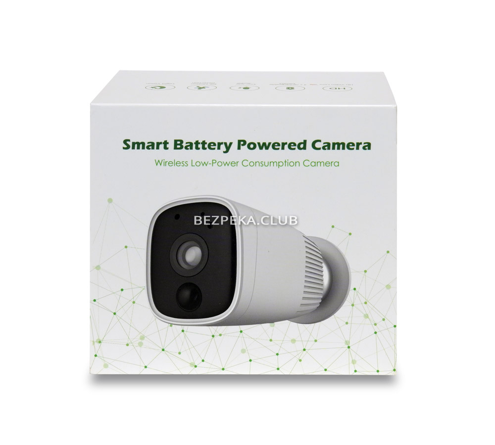 2MP Wi-Fi IP video camera Light Vision VLC-04IB(Tuya) with battery - Image 2
