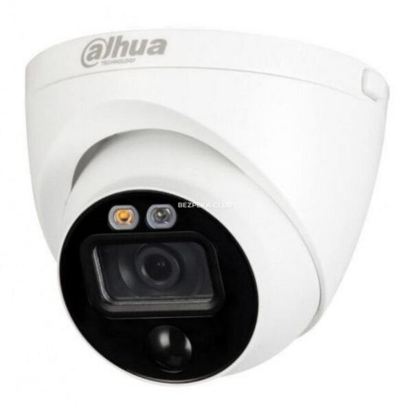 Системи відеоспостереження/Камери стеження 5 Мп HDCVI відеокамера Dahua DH-HAC-ME1500EP-LED (2.8 мм)