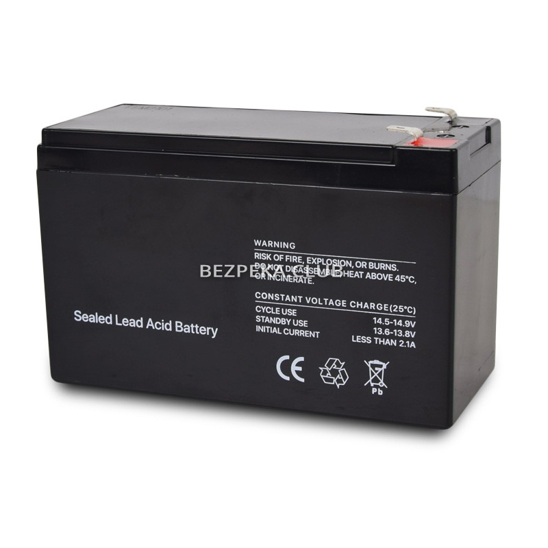 Uninterruptible power supply kit IQ Energy UPS-123P (12V/36W/7Ah) for a router - Image 3