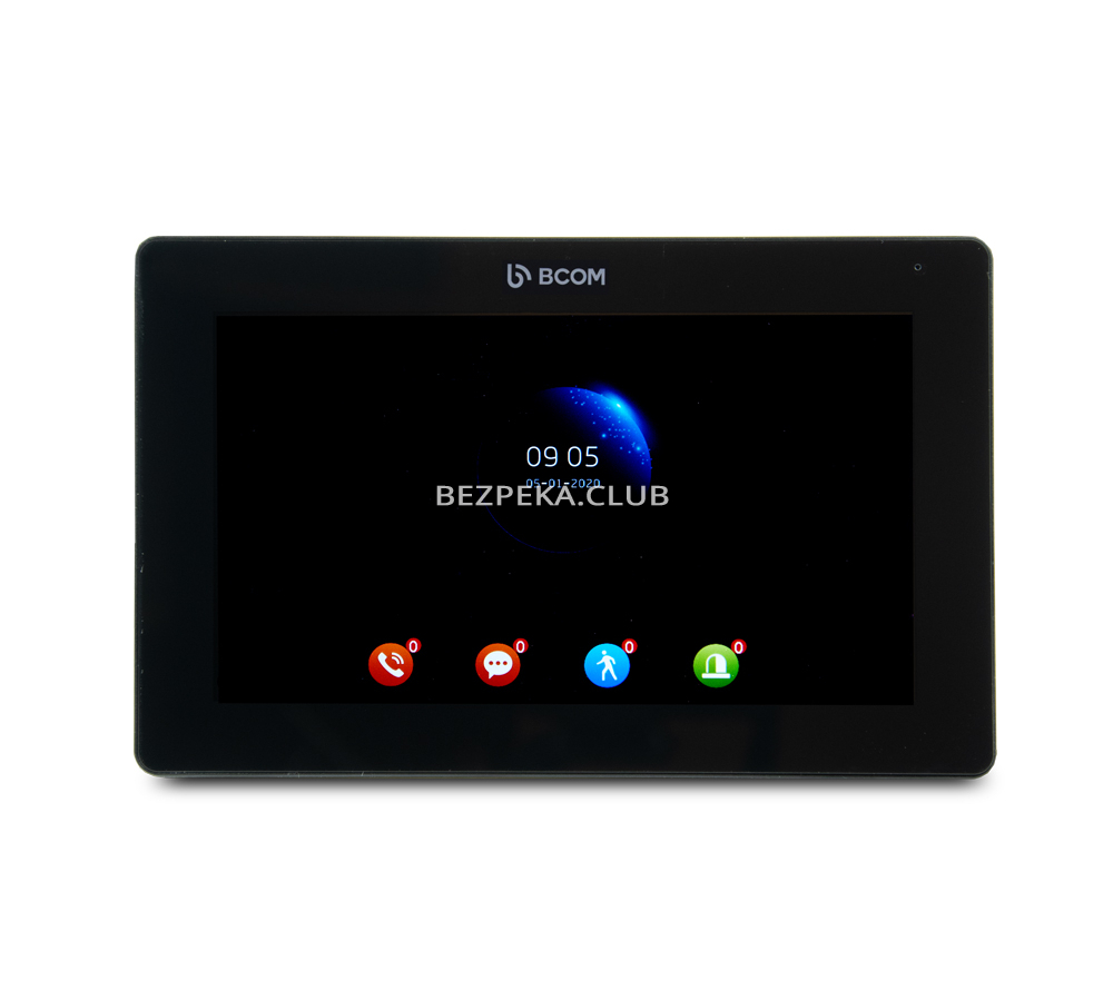 Wi-Fi video intercom BCOM BD-770FHD/T Black with Tuya Smart support - Image 1
