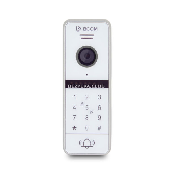Intercoms/Video Doorbells Call video panel BCOM BT-400FHD-AC White