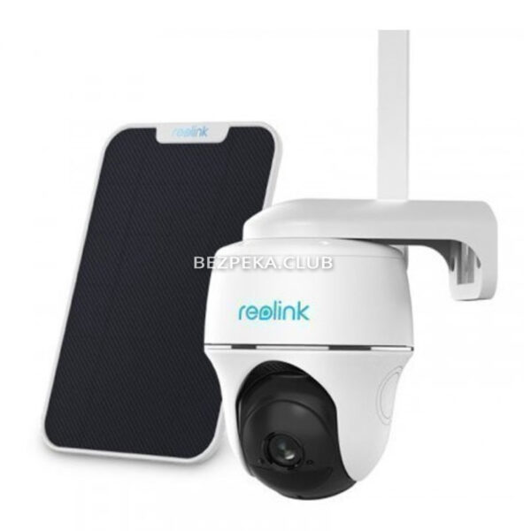 Системы видеонаблюдения/Камеры видеонаблюдения 4 Мп IP-камера Reolink Go PT Plus + солнечная панель с аккумулятором