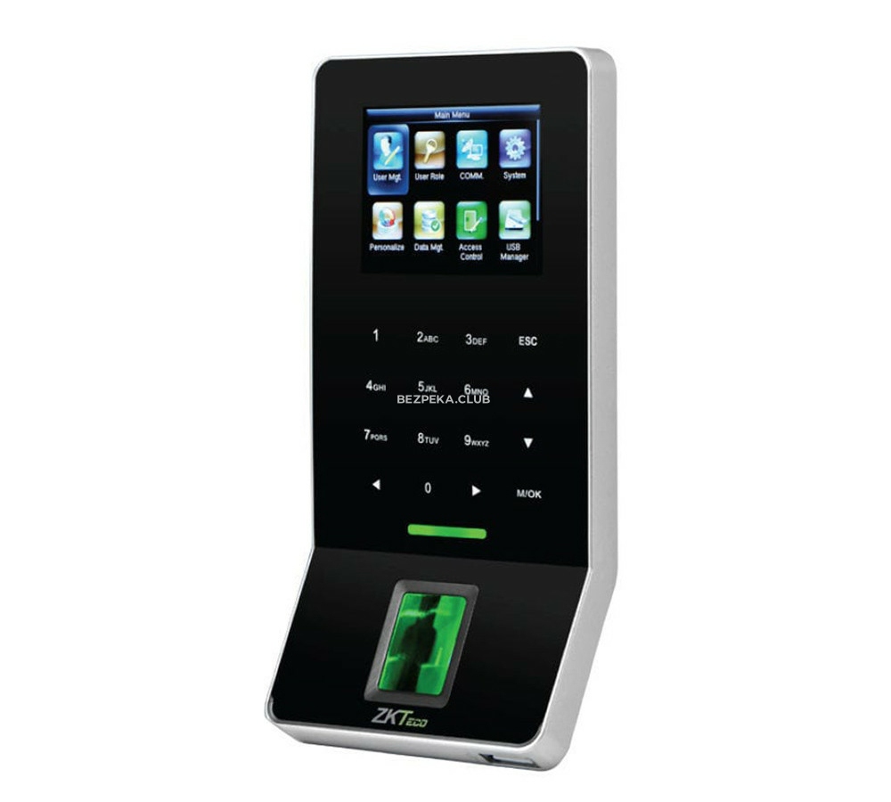 Biometric terminal ZKTeco F22 ID ADMS with fingerprint reader and EM-Marine cards - Image 5