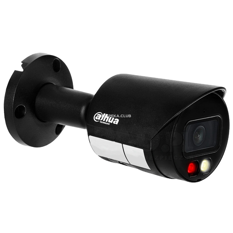 4 MP IP video camera Dahua DH-IPC-HFW2449S-S-IL-BE (2.8mm) WizSense with dual illumination and microphone - Image 1