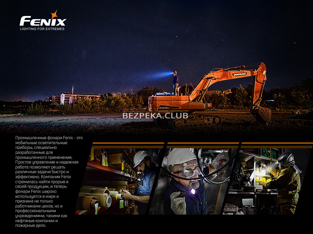 Fenix WF30RE explosion-proof manual flashlight with 3 modes and a stroboscope - Image 16