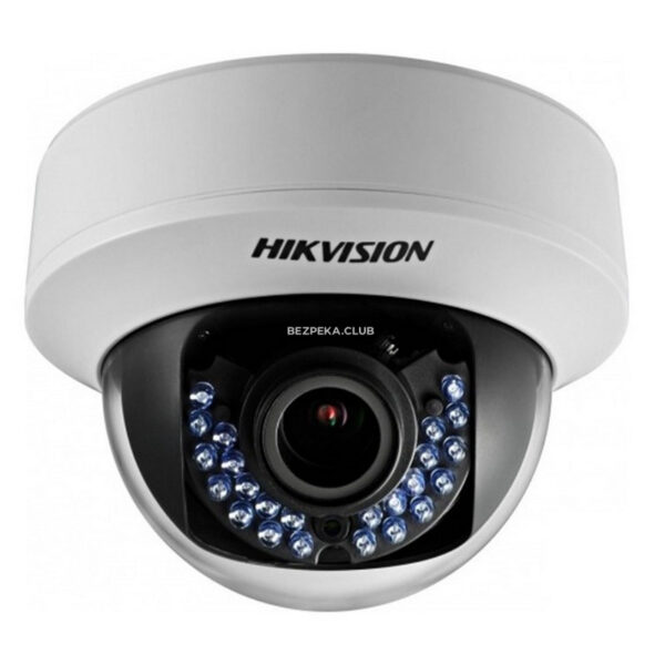 Системи відеоспостереження/Камери стеження 2 Мп HDTVI відеокамера Hikvision DS-2CE56D0T-VFIRF (2.8-12 мм)