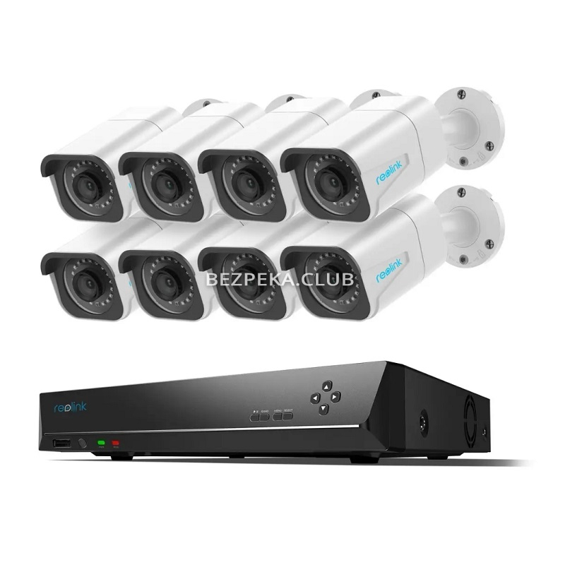 Комплект IP видеонаблюдения Reolink RLK16-800B8 - Фото 1