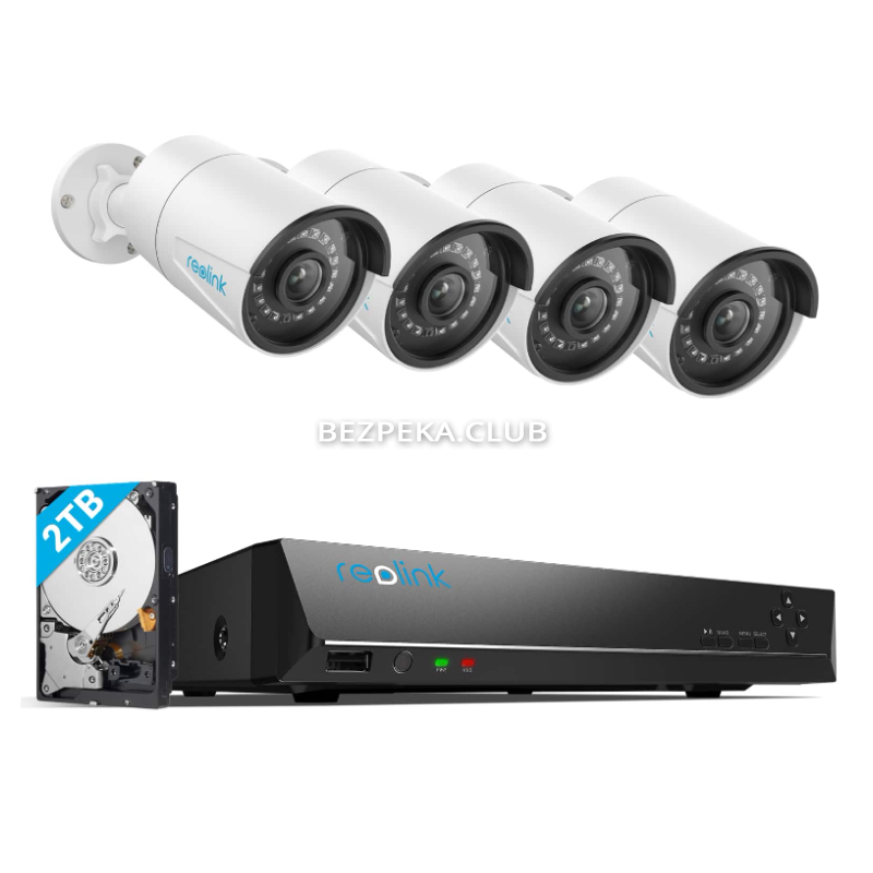 IP Video Surveillance Kit Reolink RLK8-410B4-5MP - Image 3