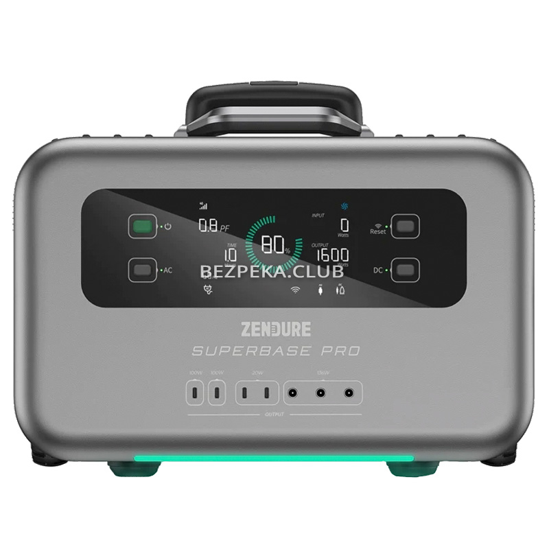 Портативне джерело живлення Zendure SuperBase Pro 2000 - Зображення 2