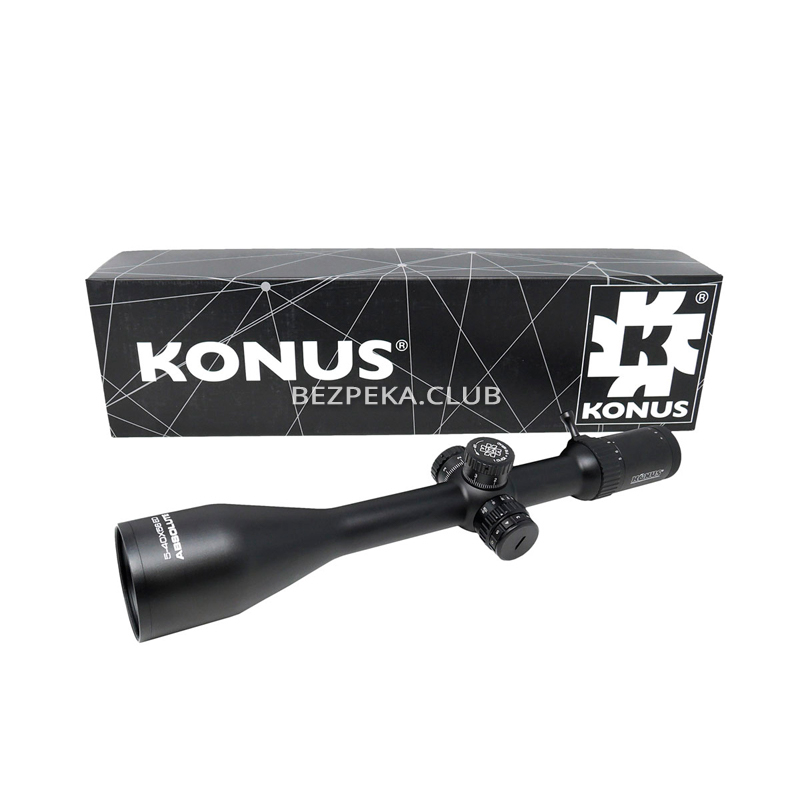 Оптичний приціл KONUS ABSOLUTE 5-40x56 ED 1/2 MIL-DOT IR - Зображення 5