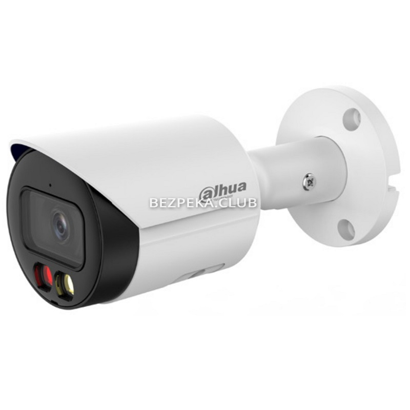 4 MP IP video camera Dahua DH-IPC-HFW2449S-S-IL (3.6 mm) WizSense with dual illumination and microphone - Image 1