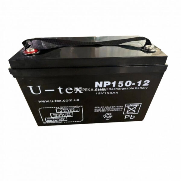Power sources/Rechargeable Batteries Lead-acid battery UU-tex NP150-12 (150Ah/12V)