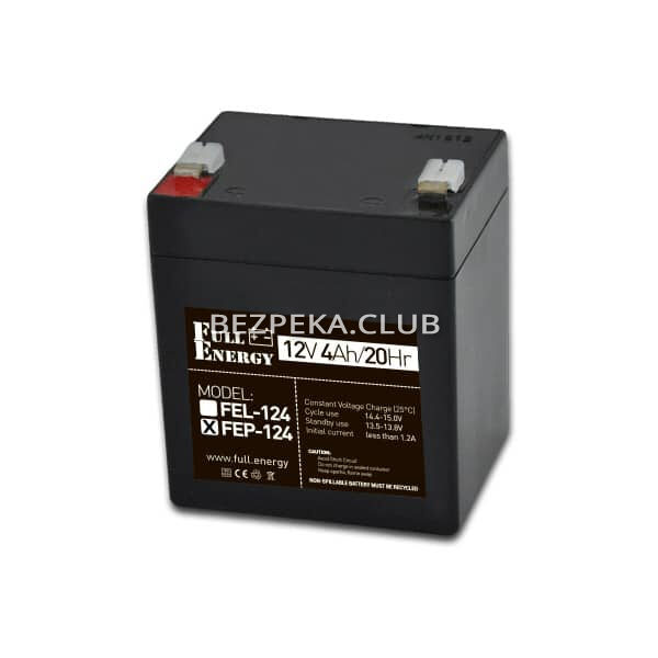 Power sources/Rechargeable Batteries Battery Full Energy FEP-124