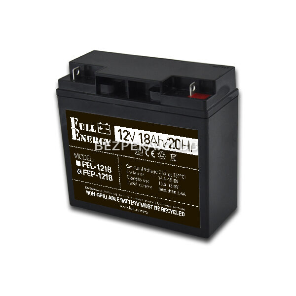 Power sources/Rechargeable Batteries Battery Full Energy FEP-1218