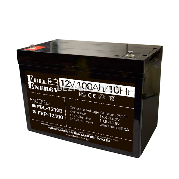 Акумулятор Full Energy FEP-12100 - Зображення 1