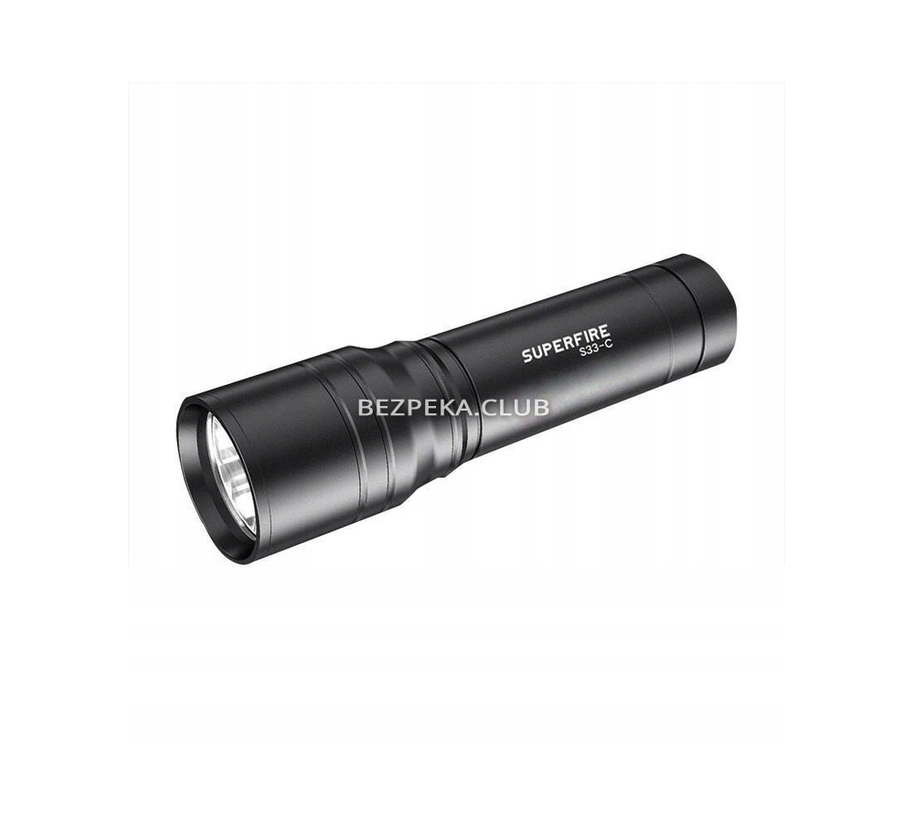 SUPERFIRE S33-C manual flashlight with 4 modes - Image 1