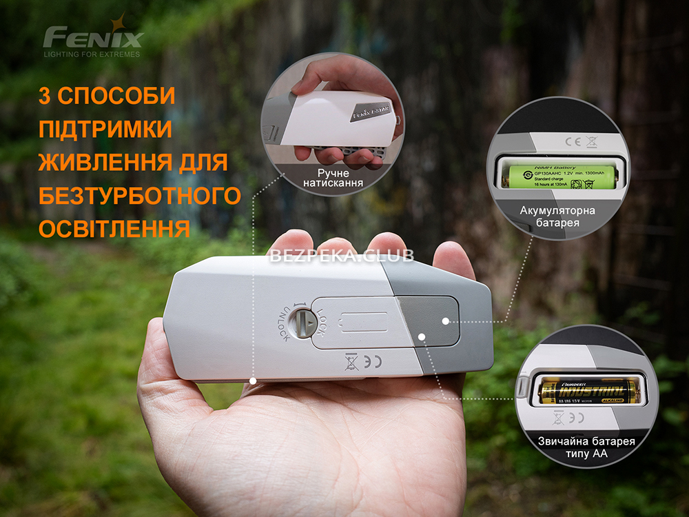 Fenix E-STAR self-powered manual flashlight with 4 modes - Image 7