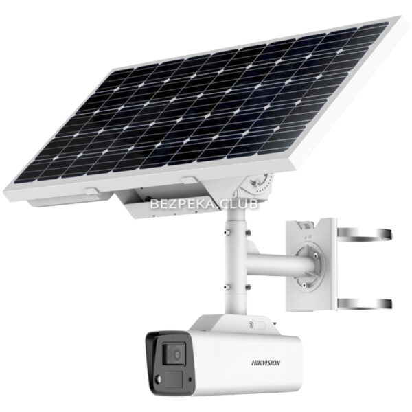 Системи відеоспостереження/Камери стеження 4 Мп IP-камера Hikvision DS-2XS2T47G1-LDH/4G/C18S40(4mm)/EU ColorVu 4G із сонячною панеллю, з акумулятором