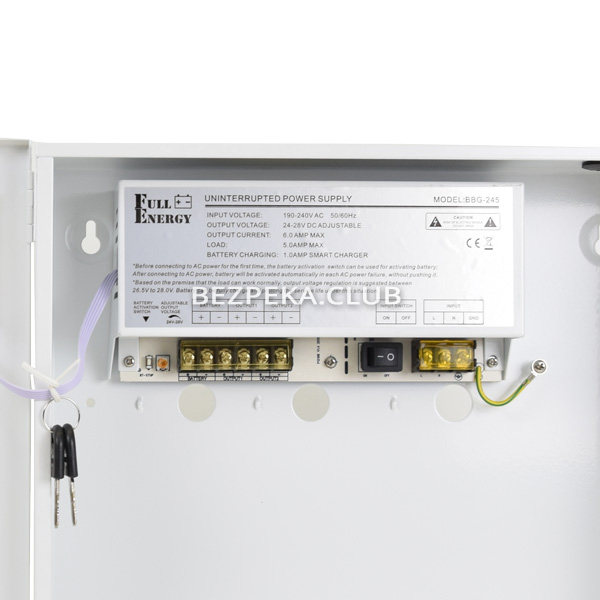 Uninterruptible power supply Full Energy BBG-245 for a 7-9Ah battery - Image 2