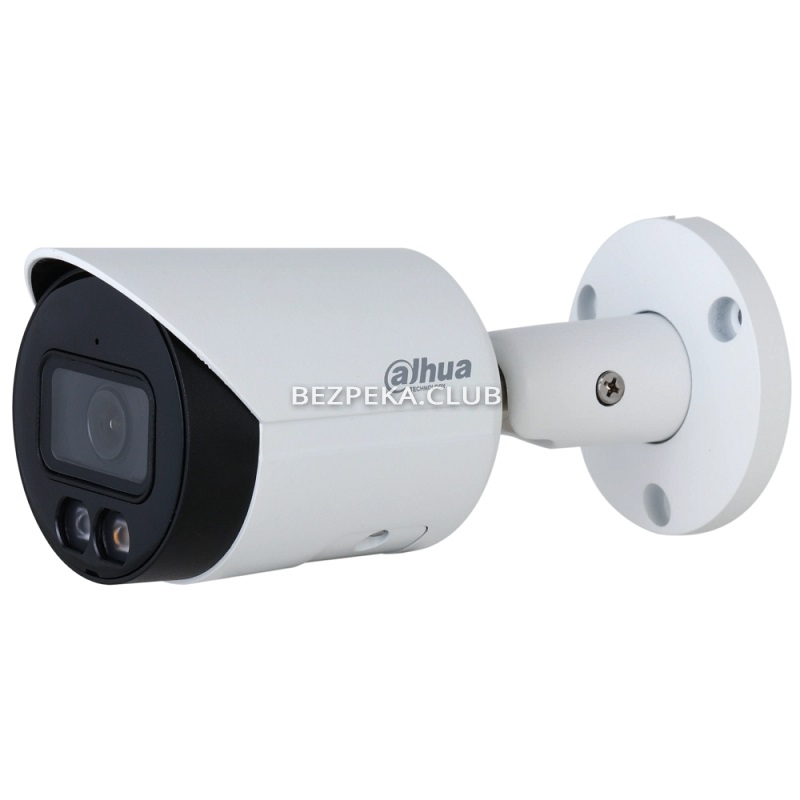 4 MP IP video camera Dahua DH-IPC-HFW2449S-S-IL (2.8 mm) WizSense with dual illumination and microphone - Image 1