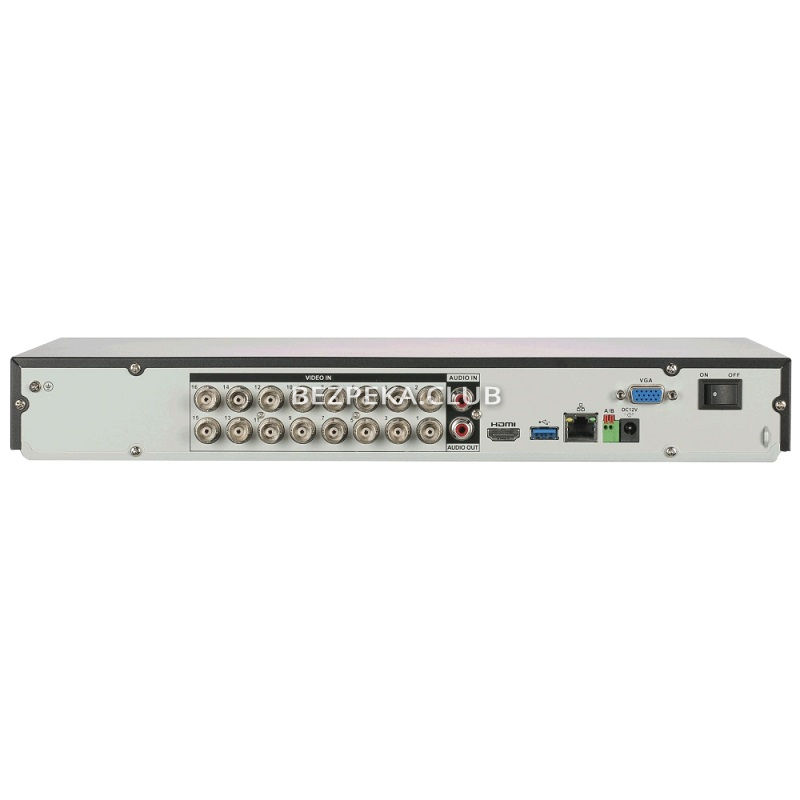 16-канальний XVR відеореєстратор Penta-brid з AI Dahua DH-XVR5216AN-4KL-I3 WizSense - Зображення 2