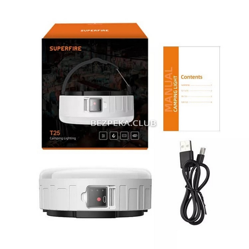 Camping lantern SUPERFIRE T25 with 3 modes - Image 3