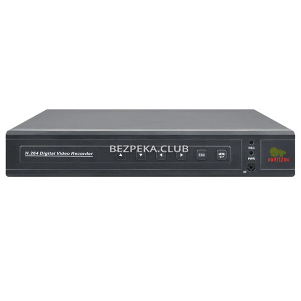 Системи відеоспостереження/Відеореєстратор для відеонагляду 16-канальний XVR відеореєстратор Partizan ADM-816V SuperHD 4.1