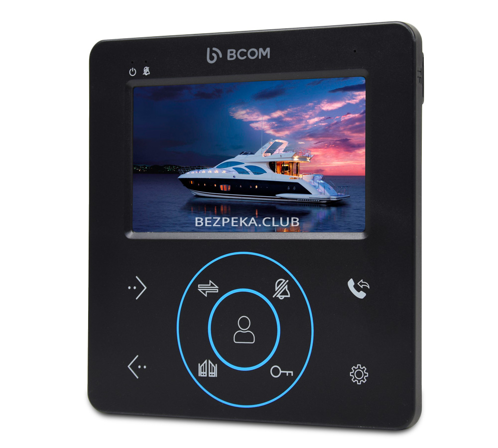 Комплект відеодомофону BCOM BD-480M Black Kit - Зображення 2